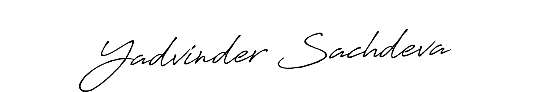 Use a signature maker to create a handwritten signature online. With this signature software, you can design (Antro_Vectra_Bolder) your own signature for name Yadvinder Sachdeva. Yadvinder Sachdeva signature style 7 images and pictures png