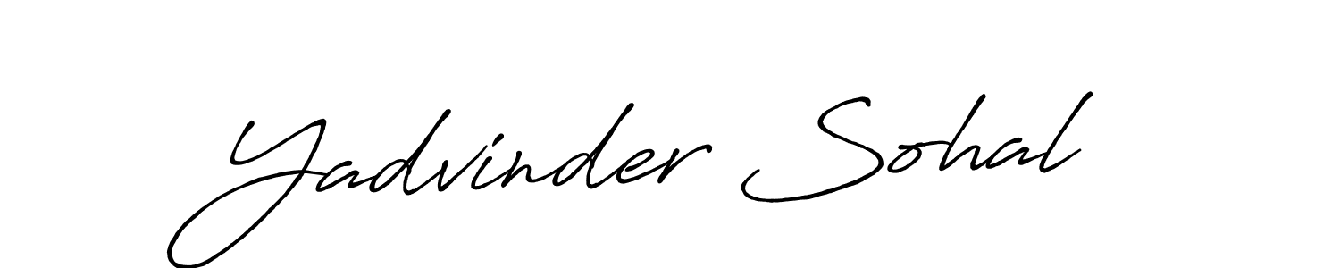 How to Draw Yadvinder Sohal signature style? Antro_Vectra_Bolder is a latest design signature styles for name Yadvinder Sohal. Yadvinder Sohal signature style 7 images and pictures png