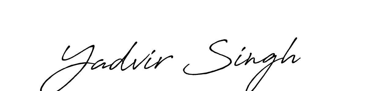 Similarly Antro_Vectra_Bolder is the best handwritten signature design. Signature creator online .You can use it as an online autograph creator for name Yadvir Singh. Yadvir Singh signature style 7 images and pictures png