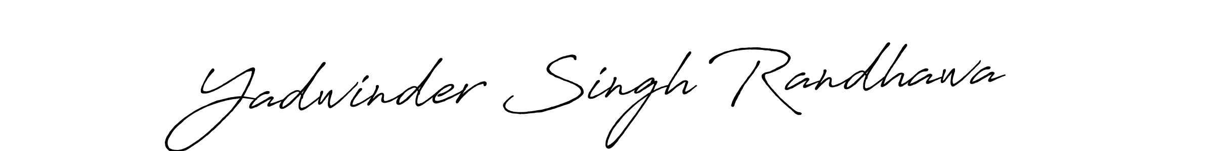 It looks lik you need a new signature style for name Yadwinder Singh Randhawa. Design unique handwritten (Antro_Vectra_Bolder) signature with our free signature maker in just a few clicks. Yadwinder Singh Randhawa signature style 7 images and pictures png