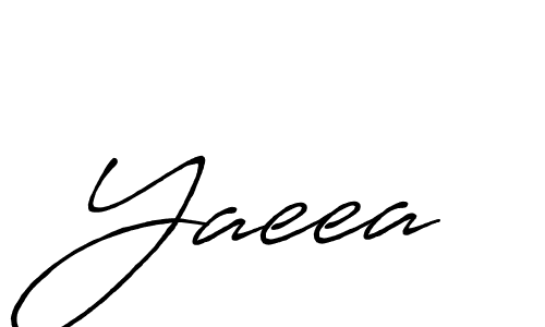 Use a signature maker to create a handwritten signature online. With this signature software, you can design (Antro_Vectra_Bolder) your own signature for name Yaeea. Yaeea signature style 7 images and pictures png