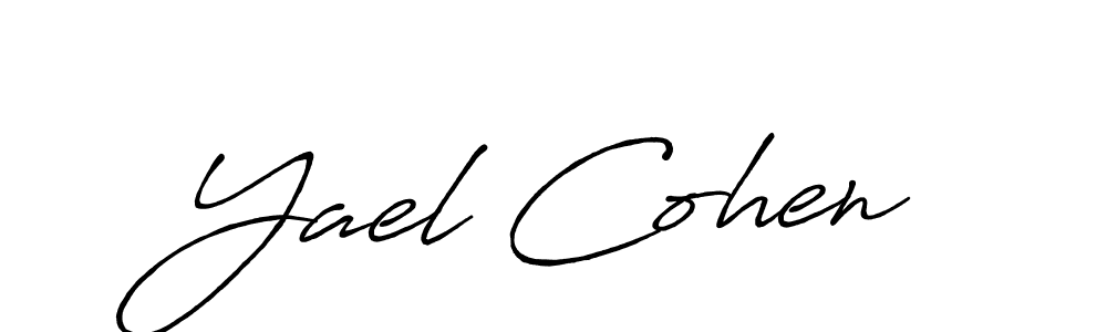 Once you've used our free online signature maker to create your best signature Antro_Vectra_Bolder style, it's time to enjoy all of the benefits that Yael Cohen name signing documents. Yael Cohen signature style 7 images and pictures png