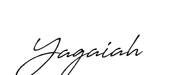 Design your own signature with our free online signature maker. With this signature software, you can create a handwritten (Antro_Vectra_Bolder) signature for name Yagaiah. Yagaiah signature style 7 images and pictures png