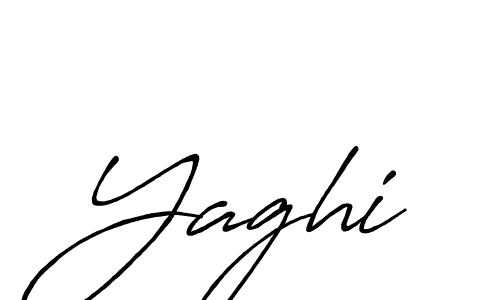 Also we have Yaghi name is the best signature style. Create professional handwritten signature collection using Antro_Vectra_Bolder autograph style. Yaghi signature style 7 images and pictures png
