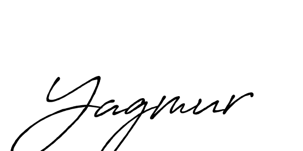 Yagmur stylish signature style. Best Handwritten Sign (Antro_Vectra_Bolder) for my name. Handwritten Signature Collection Ideas for my name Yagmur. Yagmur signature style 7 images and pictures png