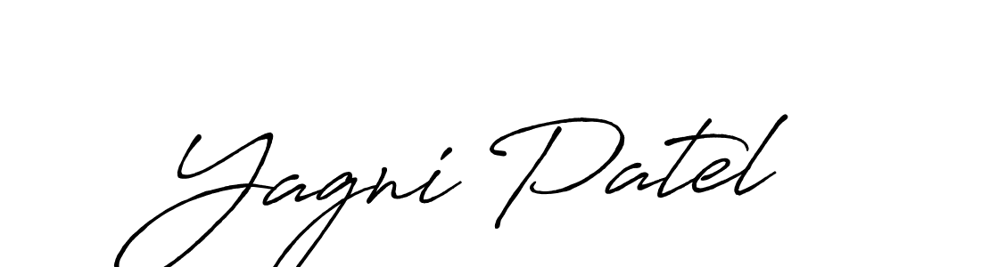 The best way (Antro_Vectra_Bolder) to make a short signature is to pick only two or three words in your name. The name Yagni Patel include a total of six letters. For converting this name. Yagni Patel signature style 7 images and pictures png