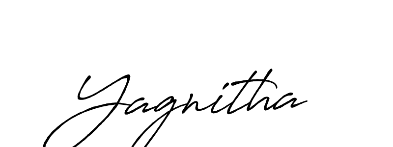 How to Draw Yagnitha signature style? Antro_Vectra_Bolder is a latest design signature styles for name Yagnitha. Yagnitha signature style 7 images and pictures png