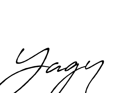 Once you've used our free online signature maker to create your best signature Antro_Vectra_Bolder style, it's time to enjoy all of the benefits that Yagy name signing documents. Yagy signature style 7 images and pictures png