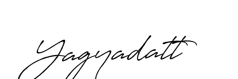 It looks lik you need a new signature style for name Yagyadatt. Design unique handwritten (Antro_Vectra_Bolder) signature with our free signature maker in just a few clicks. Yagyadatt signature style 7 images and pictures png