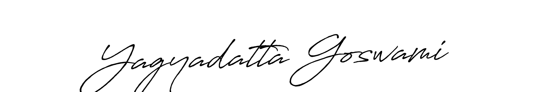 Make a beautiful signature design for name Yagyadatta Goswami. Use this online signature maker to create a handwritten signature for free. Yagyadatta Goswami signature style 7 images and pictures png