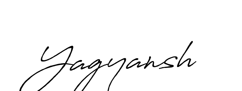 Similarly Antro_Vectra_Bolder is the best handwritten signature design. Signature creator online .You can use it as an online autograph creator for name Yagyansh. Yagyansh signature style 7 images and pictures png