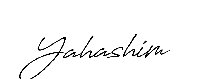 Design your own signature with our free online signature maker. With this signature software, you can create a handwritten (Antro_Vectra_Bolder) signature for name Yahashim. Yahashim signature style 7 images and pictures png