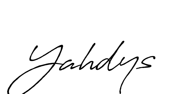 Similarly Antro_Vectra_Bolder is the best handwritten signature design. Signature creator online .You can use it as an online autograph creator for name Yahdys. Yahdys signature style 7 images and pictures png