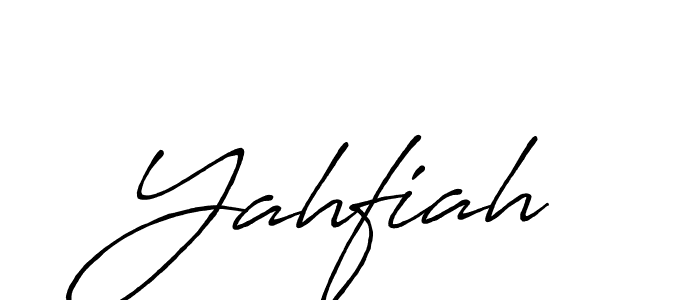 Also we have Yahfiah name is the best signature style. Create professional handwritten signature collection using Antro_Vectra_Bolder autograph style. Yahfiah signature style 7 images and pictures png