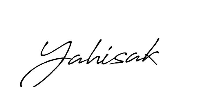 Antro_Vectra_Bolder is a professional signature style that is perfect for those who want to add a touch of class to their signature. It is also a great choice for those who want to make their signature more unique. Get Yahisak name to fancy signature for free. Yahisak signature style 7 images and pictures png
