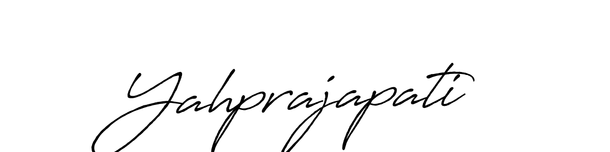 It looks lik you need a new signature style for name Yahprajapati. Design unique handwritten (Antro_Vectra_Bolder) signature with our free signature maker in just a few clicks. Yahprajapati signature style 7 images and pictures png