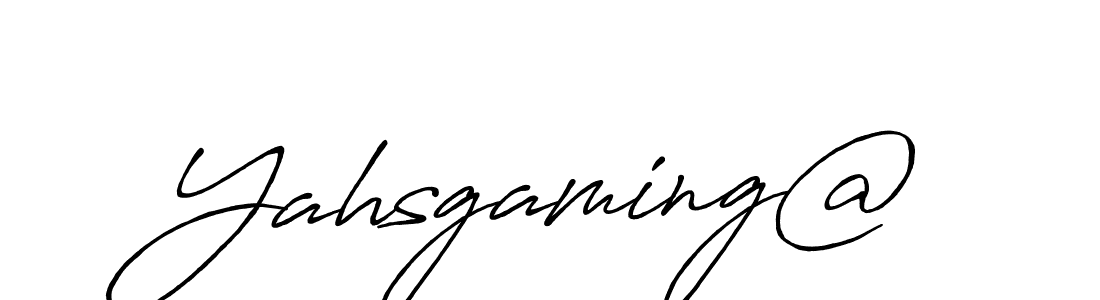 Once you've used our free online signature maker to create your best signature Antro_Vectra_Bolder style, it's time to enjoy all of the benefits that Yahsgaming@ name signing documents. Yahsgaming@ signature style 7 images and pictures png