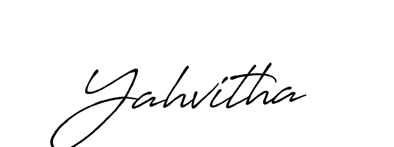 Antro_Vectra_Bolder is a professional signature style that is perfect for those who want to add a touch of class to their signature. It is also a great choice for those who want to make their signature more unique. Get Yahvitha name to fancy signature for free. Yahvitha signature style 7 images and pictures png