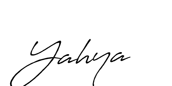 How to Draw Yahya  signature style? Antro_Vectra_Bolder is a latest design signature styles for name Yahya . Yahya  signature style 7 images and pictures png