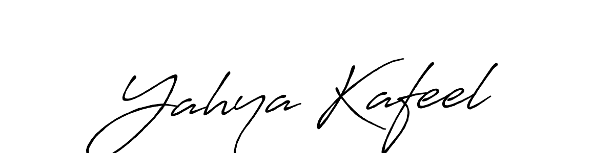 Once you've used our free online signature maker to create your best signature Antro_Vectra_Bolder style, it's time to enjoy all of the benefits that Yahya Kafeel name signing documents. Yahya Kafeel signature style 7 images and pictures png
