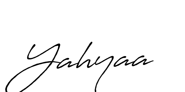 You should practise on your own different ways (Antro_Vectra_Bolder) to write your name (Yahyaa) in signature. don't let someone else do it for you. Yahyaa signature style 7 images and pictures png