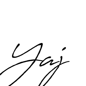 It looks lik you need a new signature style for name Yaj. Design unique handwritten (Antro_Vectra_Bolder) signature with our free signature maker in just a few clicks. Yaj signature style 7 images and pictures png