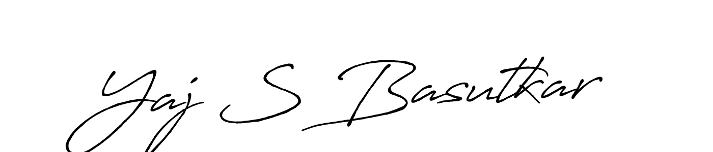 Best and Professional Signature Style for Yaj S Basutkar. Antro_Vectra_Bolder Best Signature Style Collection. Yaj S Basutkar signature style 7 images and pictures png