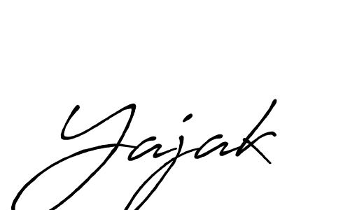 Also we have Yajak name is the best signature style. Create professional handwritten signature collection using Antro_Vectra_Bolder autograph style. Yajak signature style 7 images and pictures png