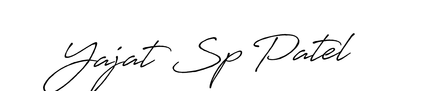 Also You can easily find your signature by using the search form. We will create Yajat Sp Patel name handwritten signature images for you free of cost using Antro_Vectra_Bolder sign style. Yajat Sp Patel signature style 7 images and pictures png