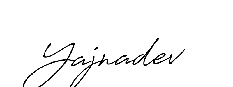 Design your own signature with our free online signature maker. With this signature software, you can create a handwritten (Antro_Vectra_Bolder) signature for name Yajnadev. Yajnadev signature style 7 images and pictures png