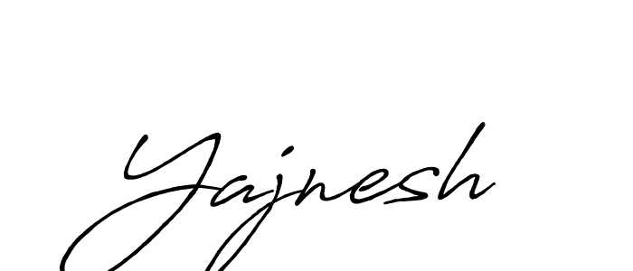 Create a beautiful signature design for name Yajnesh. With this signature (Antro_Vectra_Bolder) fonts, you can make a handwritten signature for free. Yajnesh signature style 7 images and pictures png