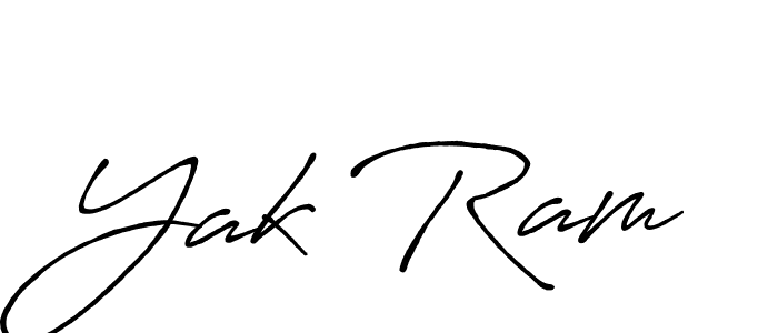 The best way (Antro_Vectra_Bolder) to make a short signature is to pick only two or three words in your name. The name Yak Ram include a total of six letters. For converting this name. Yak Ram signature style 7 images and pictures png