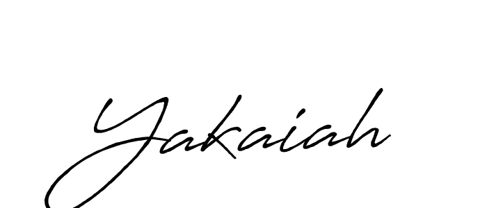Also we have Yakaiah name is the best signature style. Create professional handwritten signature collection using Antro_Vectra_Bolder autograph style. Yakaiah signature style 7 images and pictures png