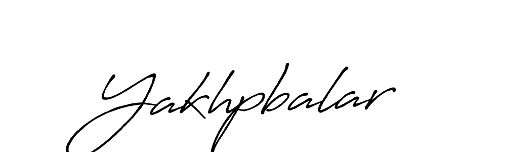 Use a signature maker to create a handwritten signature online. With this signature software, you can design (Antro_Vectra_Bolder) your own signature for name Yakhpbalar. Yakhpbalar signature style 7 images and pictures png