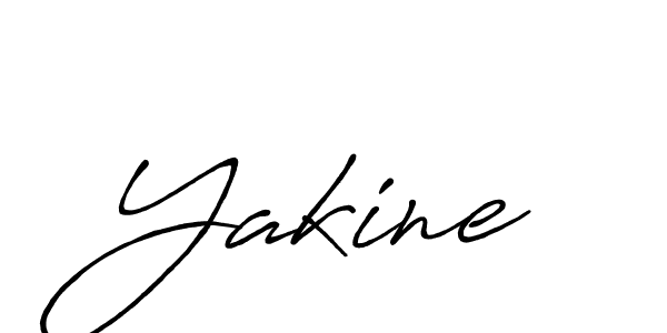 Once you've used our free online signature maker to create your best signature Antro_Vectra_Bolder style, it's time to enjoy all of the benefits that Yakine name signing documents. Yakine signature style 7 images and pictures png