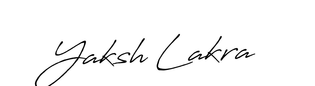 You should practise on your own different ways (Antro_Vectra_Bolder) to write your name (Yaksh Lakra) in signature. don't let someone else do it for you. Yaksh Lakra signature style 7 images and pictures png