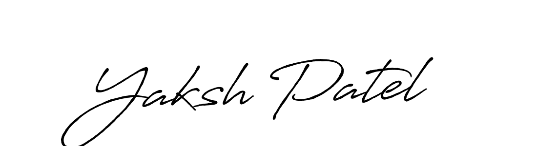 You can use this online signature creator to create a handwritten signature for the name Yaksh Patel. This is the best online autograph maker. Yaksh Patel signature style 7 images and pictures png