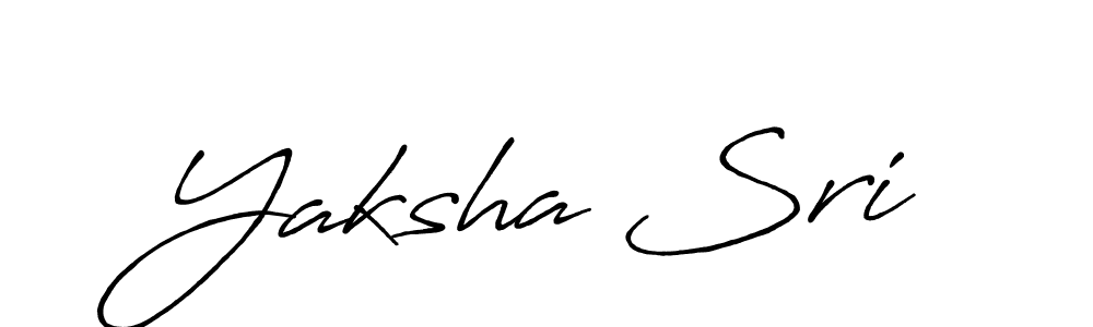 Once you've used our free online signature maker to create your best signature Antro_Vectra_Bolder style, it's time to enjoy all of the benefits that Yaksha Sri name signing documents. Yaksha Sri signature style 7 images and pictures png