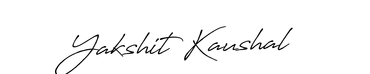 Make a short Yakshit Kaushal signature style. Manage your documents anywhere anytime using Antro_Vectra_Bolder. Create and add eSignatures, submit forms, share and send files easily. Yakshit Kaushal signature style 7 images and pictures png