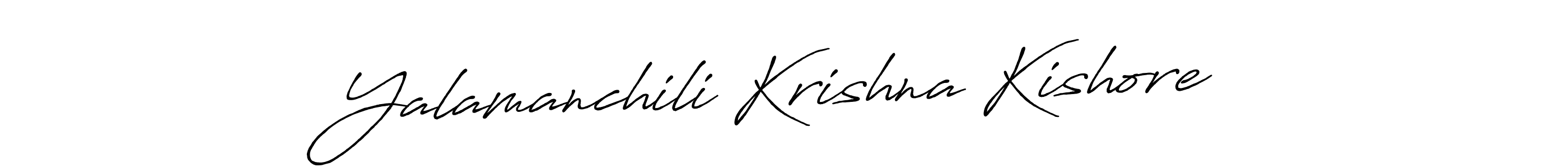 Here are the top 10 professional signature styles for the name Yalamanchili Krishna Kishore. These are the best autograph styles you can use for your name. Yalamanchili Krishna Kishore signature style 7 images and pictures png