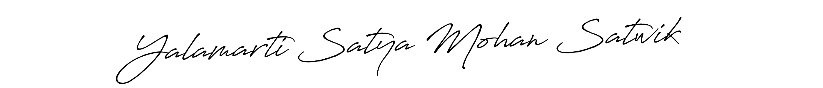 You can use this online signature creator to create a handwritten signature for the name Yalamarti Satya Mohan Satwik. This is the best online autograph maker. Yalamarti Satya Mohan Satwik signature style 7 images and pictures png