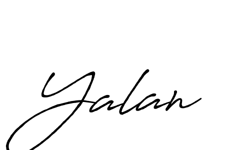 Once you've used our free online signature maker to create your best signature Antro_Vectra_Bolder style, it's time to enjoy all of the benefits that Yalan name signing documents. Yalan signature style 7 images and pictures png