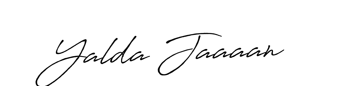 How to make Yalda Jaaaan signature? Antro_Vectra_Bolder is a professional autograph style. Create handwritten signature for Yalda Jaaaan name. Yalda Jaaaan signature style 7 images and pictures png