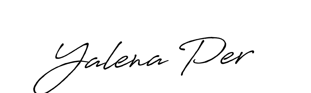 Use a signature maker to create a handwritten signature online. With this signature software, you can design (Antro_Vectra_Bolder) your own signature for name Yalena Per. Yalena Per signature style 7 images and pictures png