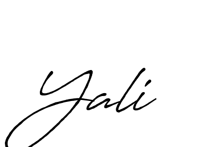Similarly Antro_Vectra_Bolder is the best handwritten signature design. Signature creator online .You can use it as an online autograph creator for name Yali. Yali signature style 7 images and pictures png