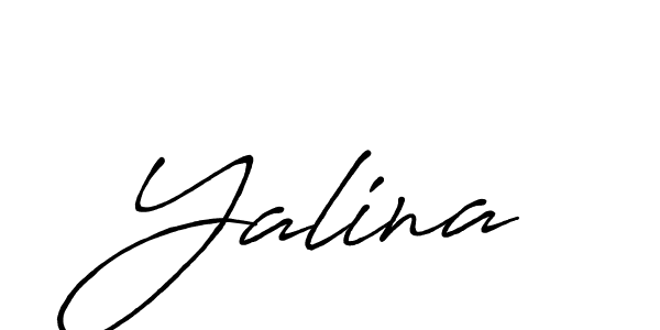 Similarly Antro_Vectra_Bolder is the best handwritten signature design. Signature creator online .You can use it as an online autograph creator for name Yalina. Yalina signature style 7 images and pictures png