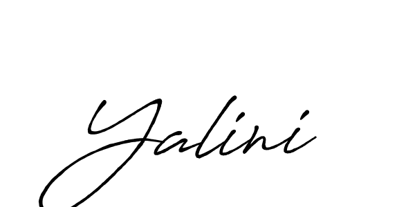 The best way (Antro_Vectra_Bolder) to make a short signature is to pick only two or three words in your name. The name Yalini include a total of six letters. For converting this name. Yalini signature style 7 images and pictures png