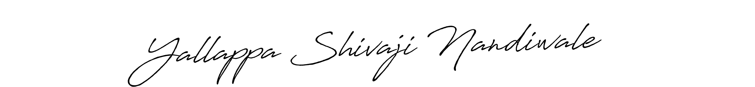 Design your own signature with our free online signature maker. With this signature software, you can create a handwritten (Antro_Vectra_Bolder) signature for name Yallappa Shivaji Nandiwale. Yallappa Shivaji Nandiwale signature style 7 images and pictures png