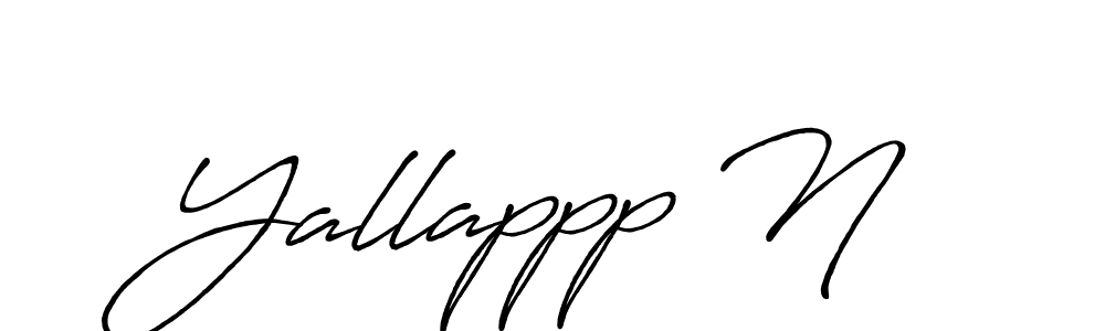 Make a beautiful signature design for name Yallappp N. Use this online signature maker to create a handwritten signature for free. Yallappp N signature style 7 images and pictures png