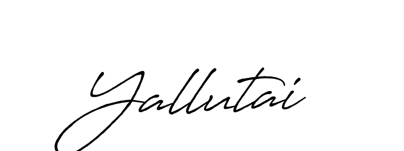 Also You can easily find your signature by using the search form. We will create Yallutai name handwritten signature images for you free of cost using Antro_Vectra_Bolder sign style. Yallutai signature style 7 images and pictures png